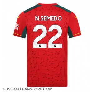 Wolves Nelson Semedo #22 Replik Auswärtstrikot 2023-24 Kurzarm